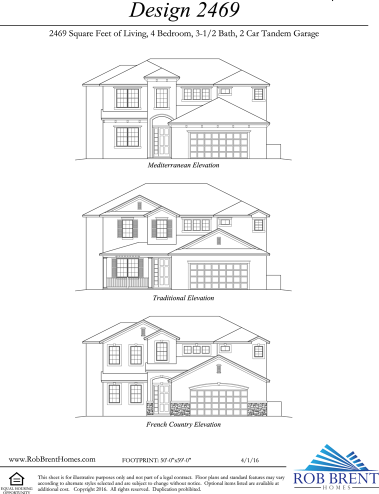 The Chambly elevations